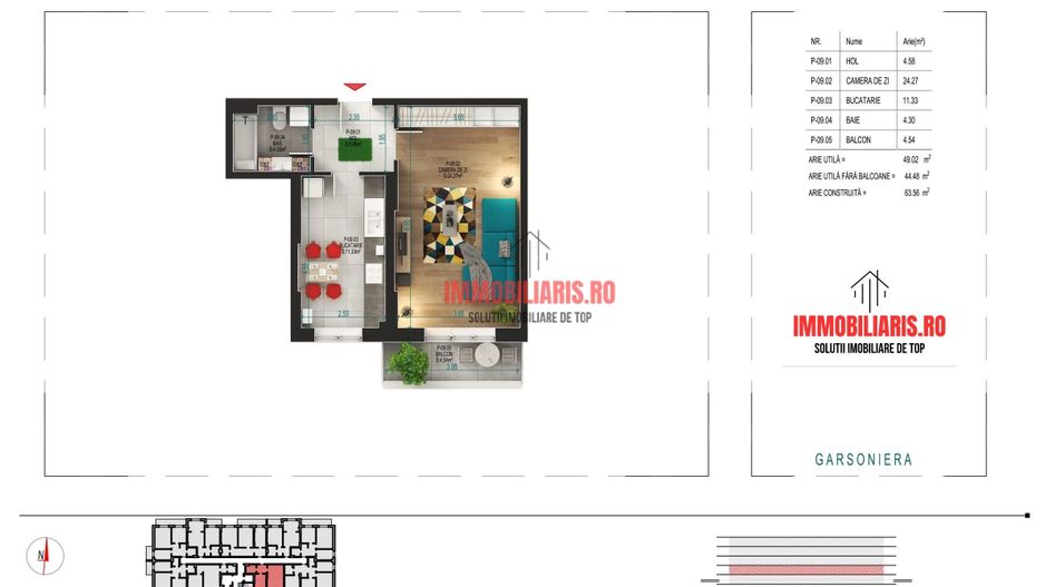 Nicolae Teclu-Metrou, Parcare Gratuit, Birou de Vanzari - Poză 2