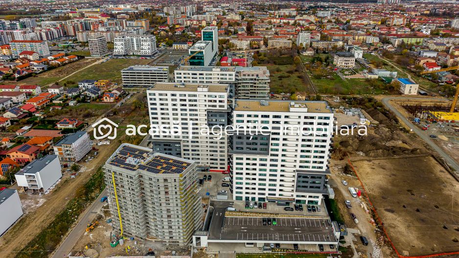 Apartament 3 camere la etajul 16 - XCity Towers, Timișoara - Poză 1