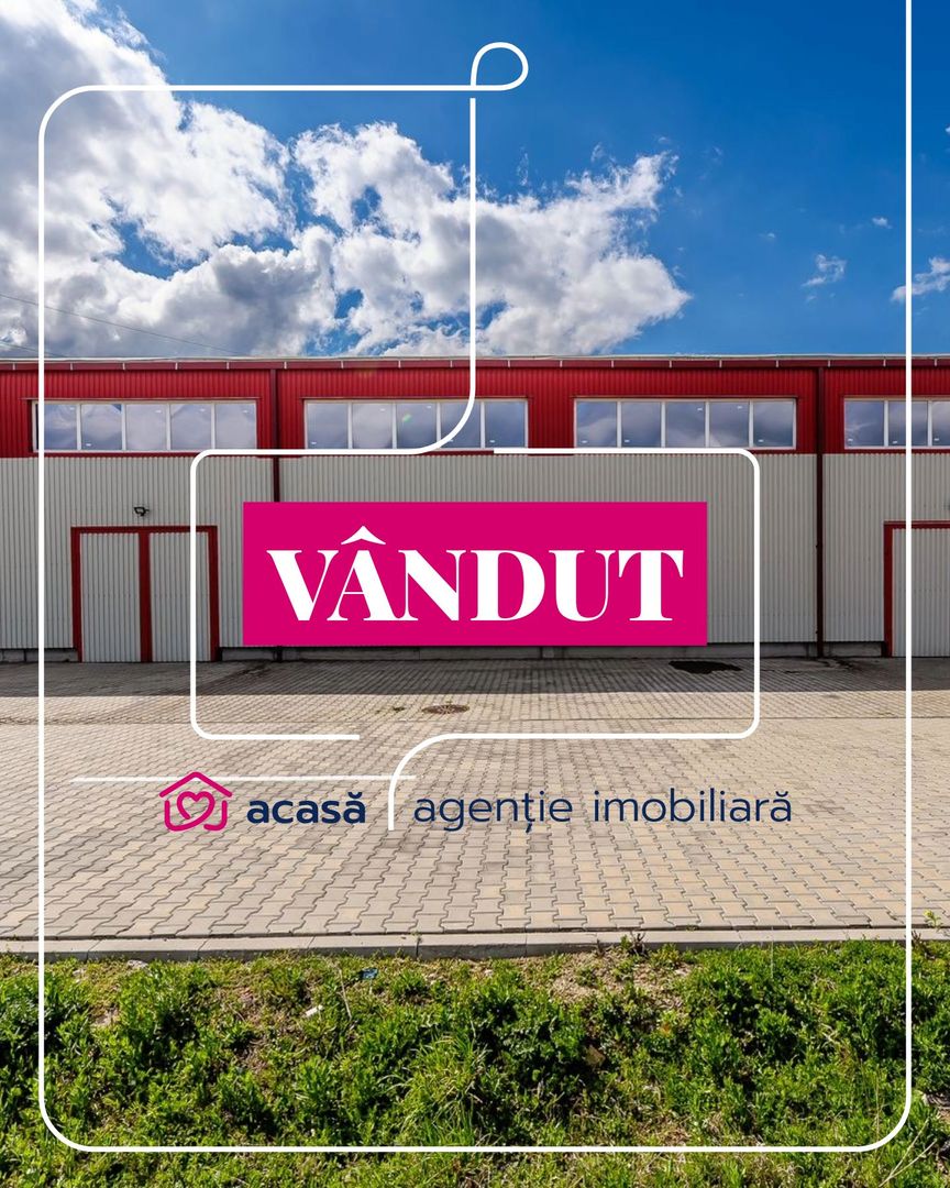 VANDUT - Hala industriala de vanzare in Parc Industrial UTA 2 Arad - Poză 1