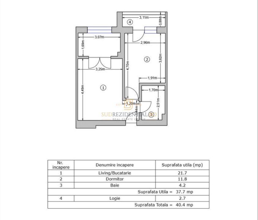 Apartament 2 camere |Prima închiriere |8 min Metrou Apărătorii Patriei - Poză 7