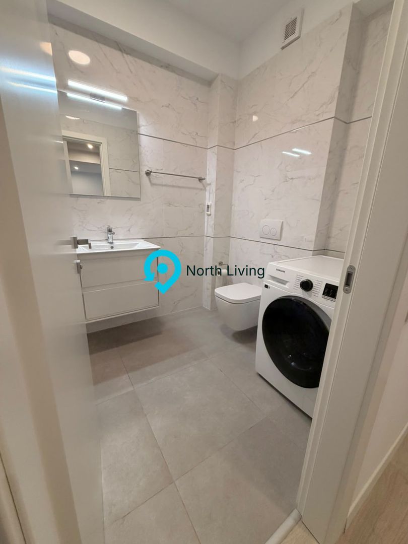 **Apartament modern cu 2 camere | Complet mobilat și utilat | Pipera P - Poză 8