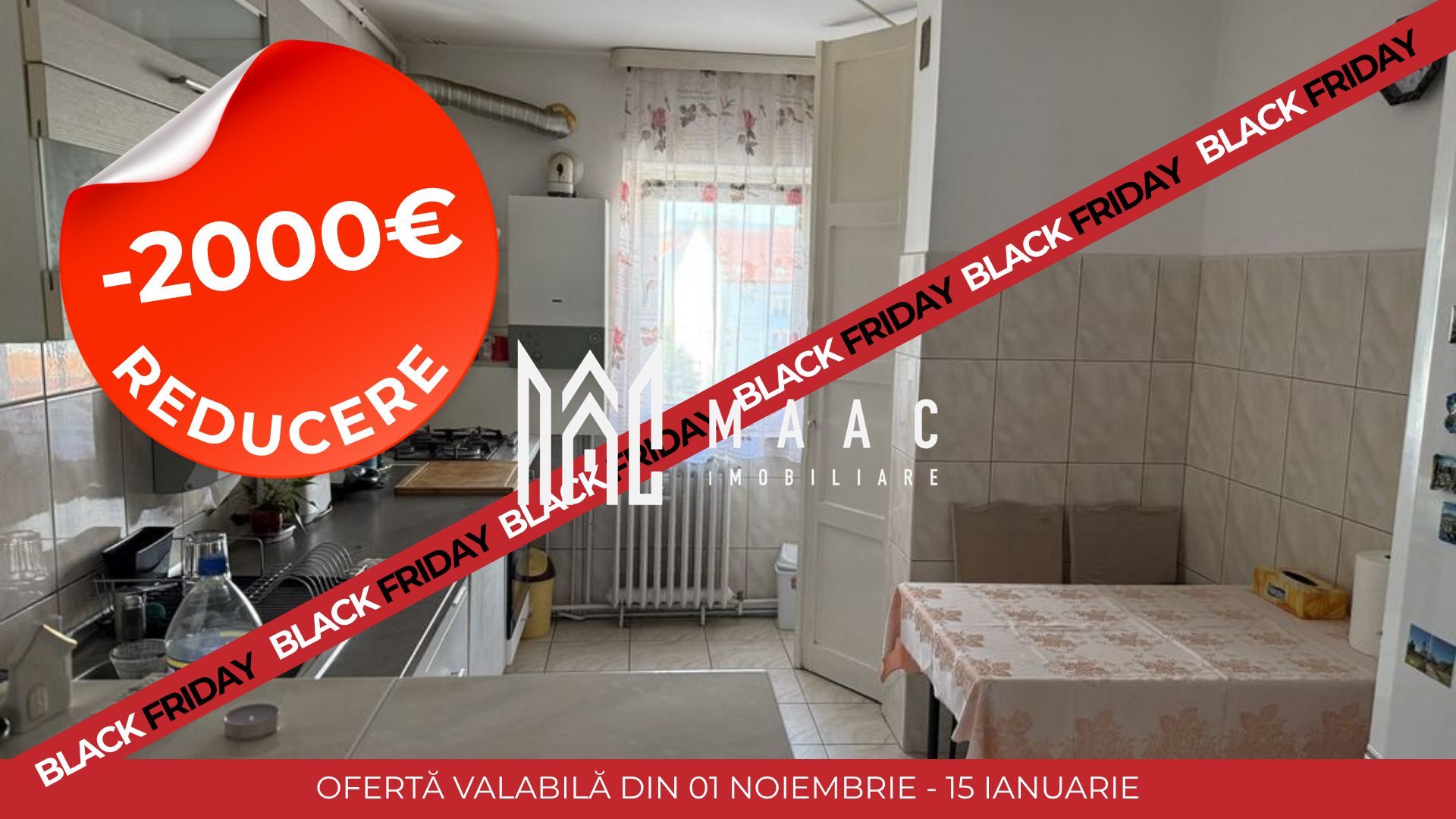 Black Friday Apartament 4 camere | 75 mp | Cartier Ștrand - Poză 1