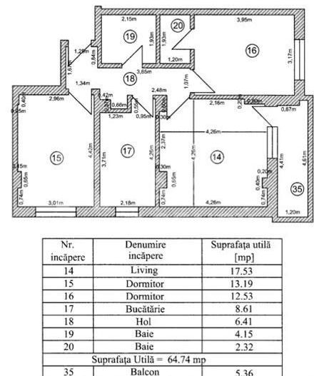 Vânzare, apartament cu 3 camere în zona Militari Residence - Poză 8