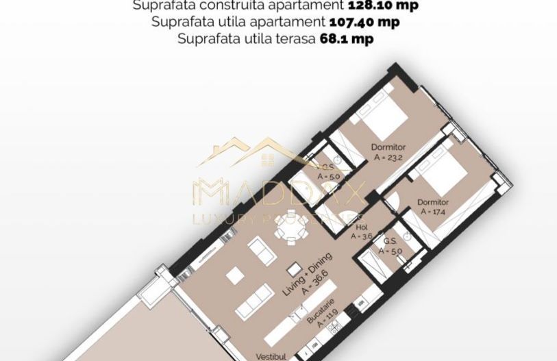 Proiect rezidențial // Apartamente 1-5 camere // Finalizare 2026 - Poză 58