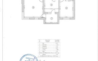 De inchiriat apartament 2 camere, Drumul Binelui, acces rapid metrou - Schiță 8
