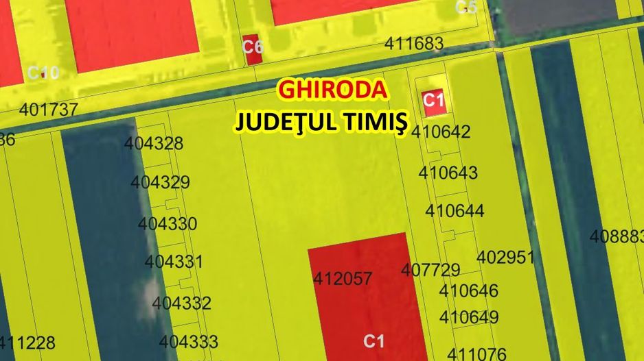 1179 mp. teren cu PUZ logistica/productie Ghiroda - Poză 1