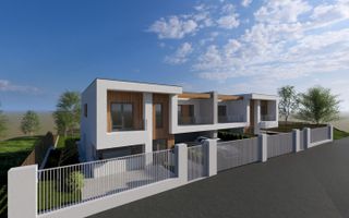Teren cu autorizatie de constructie duplex in Feleacu / Cluj - Poză 3