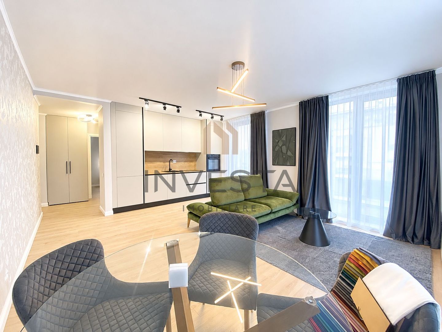 Apartament 2 camere modern cu 2 balcoane, parcare,bloc nou, Grigorescu - Poză 1