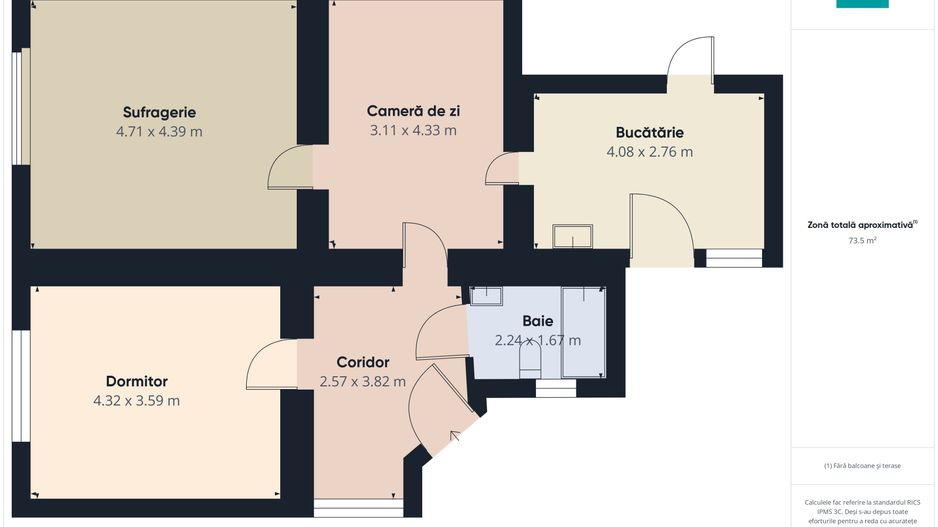 Casă cu 3 camere și 1047 mp în Peregu Mic - Poză 8