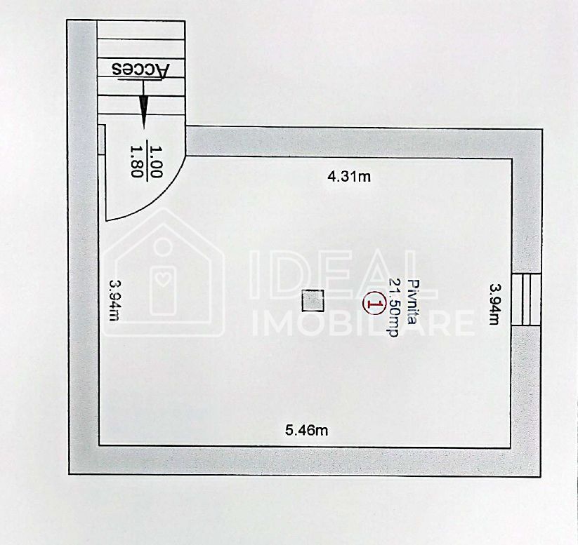 Casă individuala cu 5 camere garaj și pivnita in Turnisor - Schiță 19