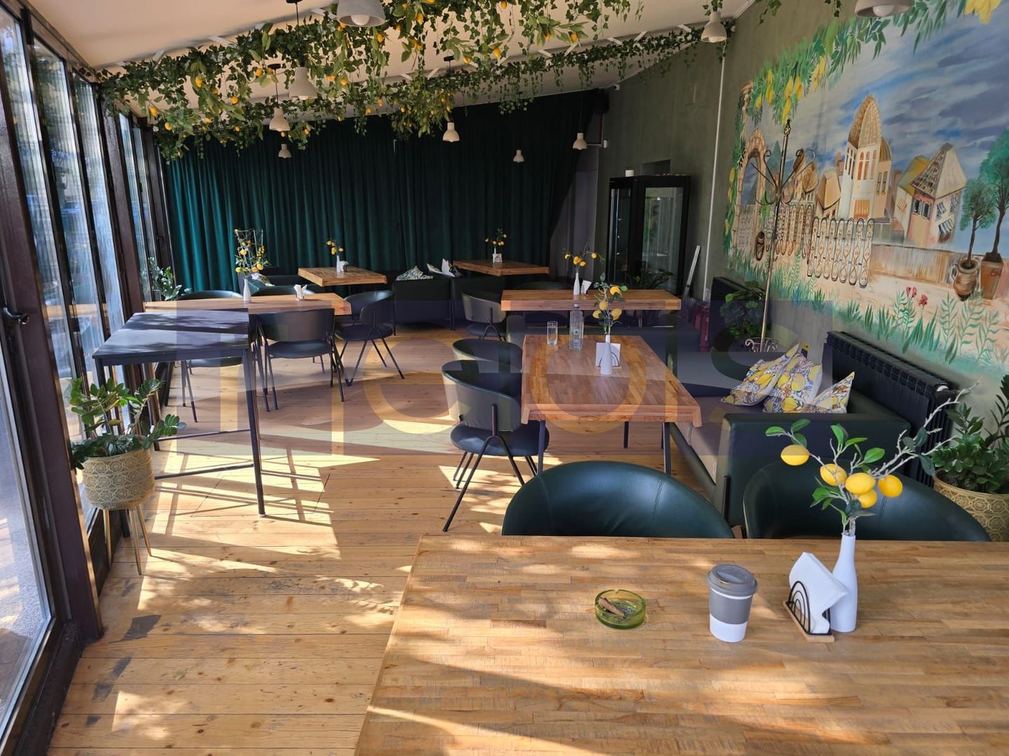 NCHIRIERE SPATIU COMERCIAL + TERASA | EMINESCU - DACIA 200MP HORECA RESTAURANT - Poză 1