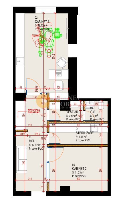🏢 SPATIU CABINET STOMATOLOGIC,COMPLEX DE ELITA PALAS IASI 🏢 - Poză 8