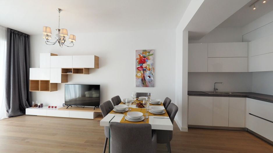 VEDERE PARC! Apartament modern cu 3 camere | terasa 16mp | garaj - Poză 8