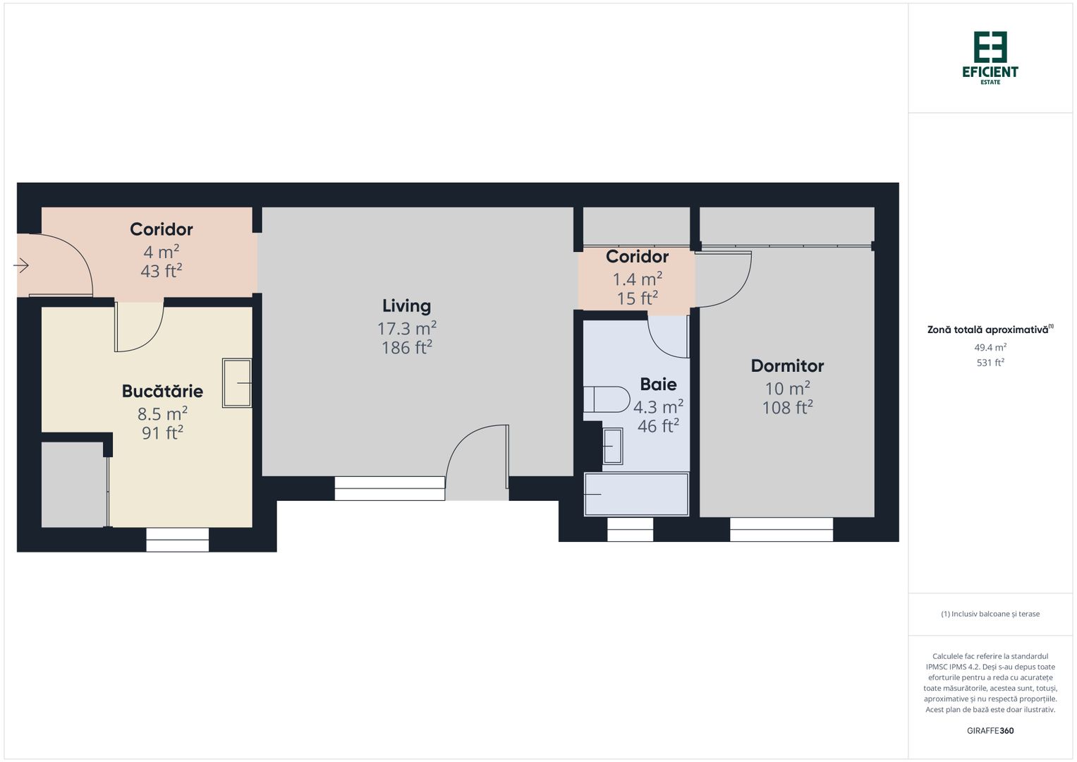 Apartament 2 camere etaj 2 - Micălaca - Arad - Poză 23