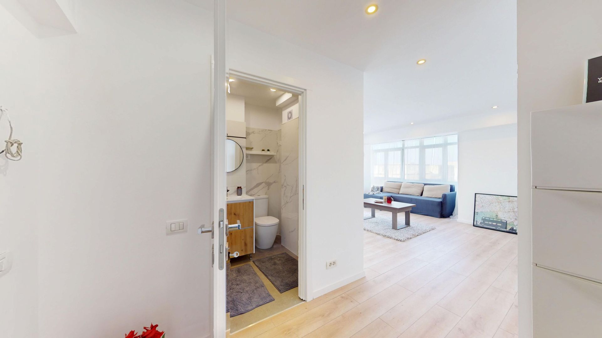 Garsoniera 41 mp renovata complet 4 min Metrou Gorjului COMISION 0% - Poză 8