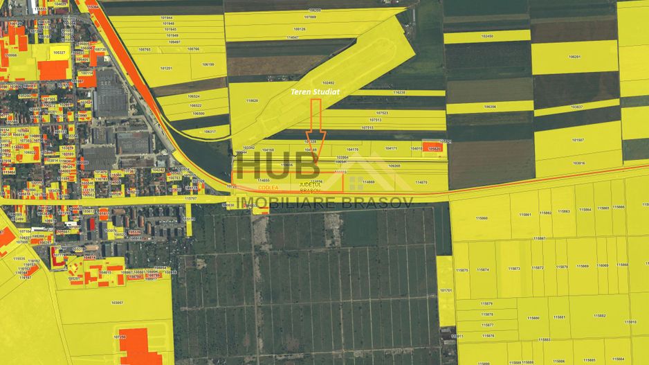 Teren Industrial,  Codlea | 22.500mp Necesar PUZ - Poză 1