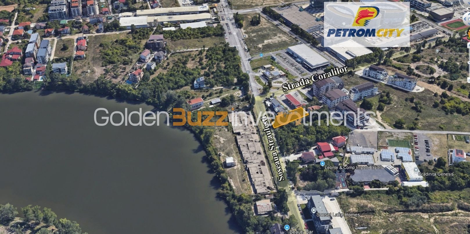 Teren 882 mp | Străulești – Petrom City | Deschidere 22 m - Poză 2