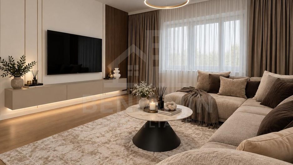 Apartament premium de vanzare 52mp Mobilat si Utilat Cartier Rovine - Poză 1