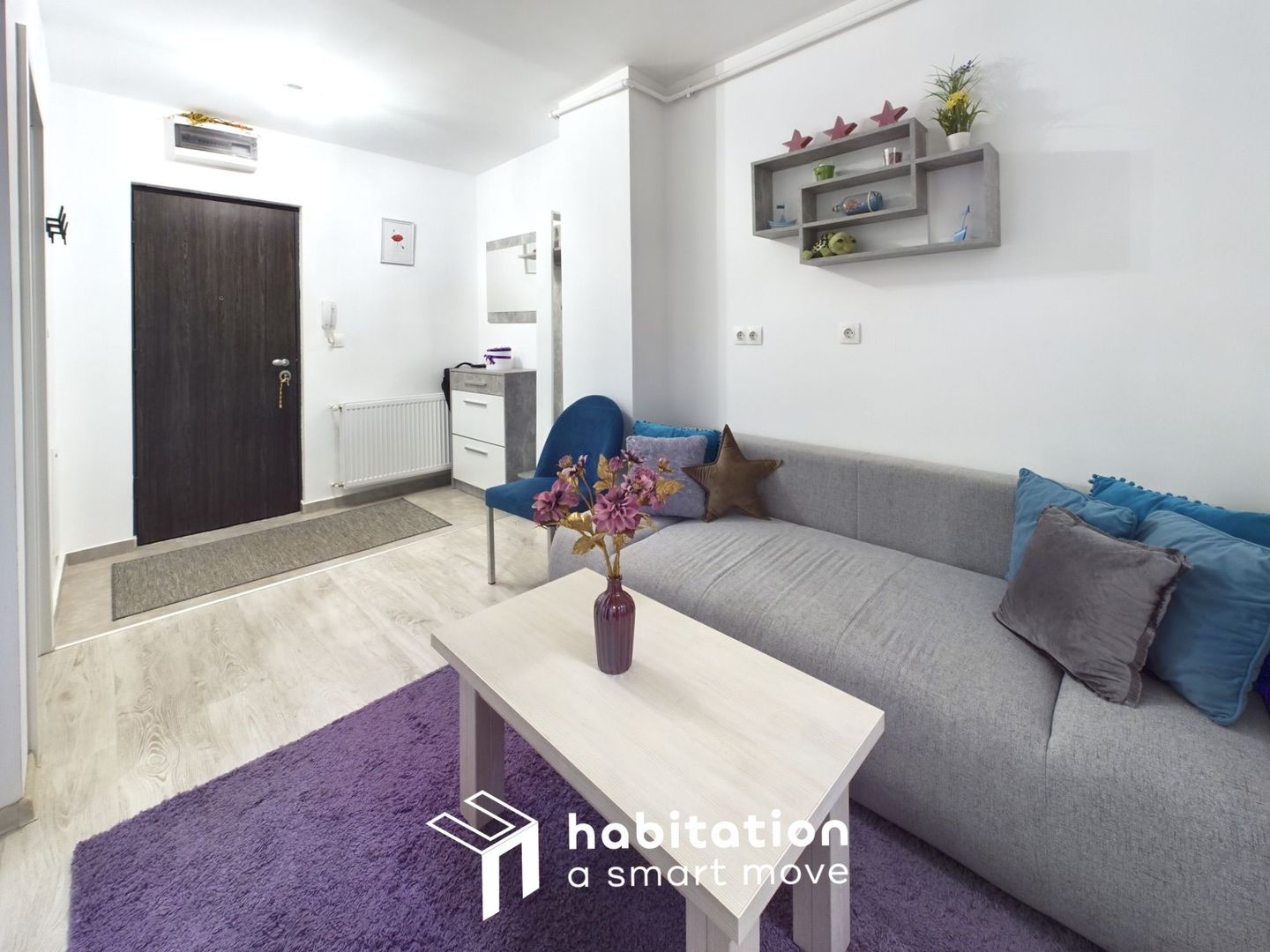 Tur virtual 2 camere, modern si vibrant, cu parcare, zona Torontalului - Poză 4