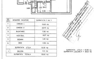 Apartament 2 camere,  decomandat - Poză 10