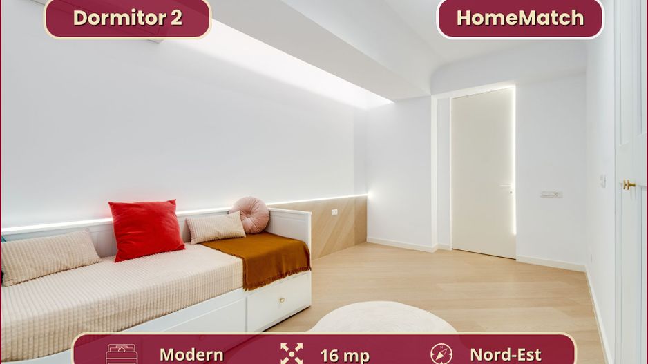 Cortina North || 2 Dormitoare || Amenajat premium || Comision 0% - Poză 9