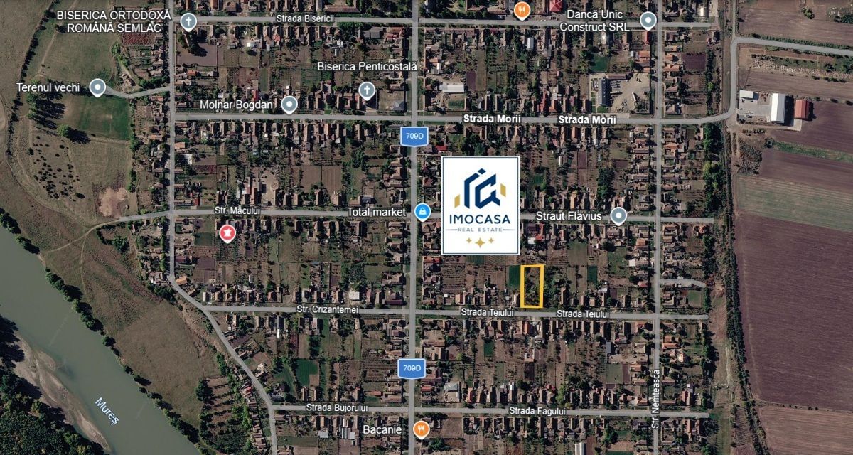 De vanzare Teren intravilan Semlac Arad 2.888mp - Poză 2