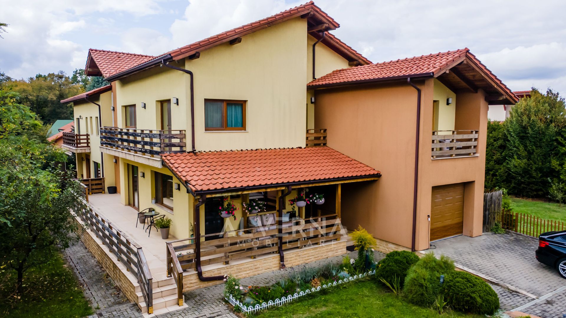 Casa individuala 268mp | 4 dormitoare + studio | 1100mp teren | Faget - Poză 33