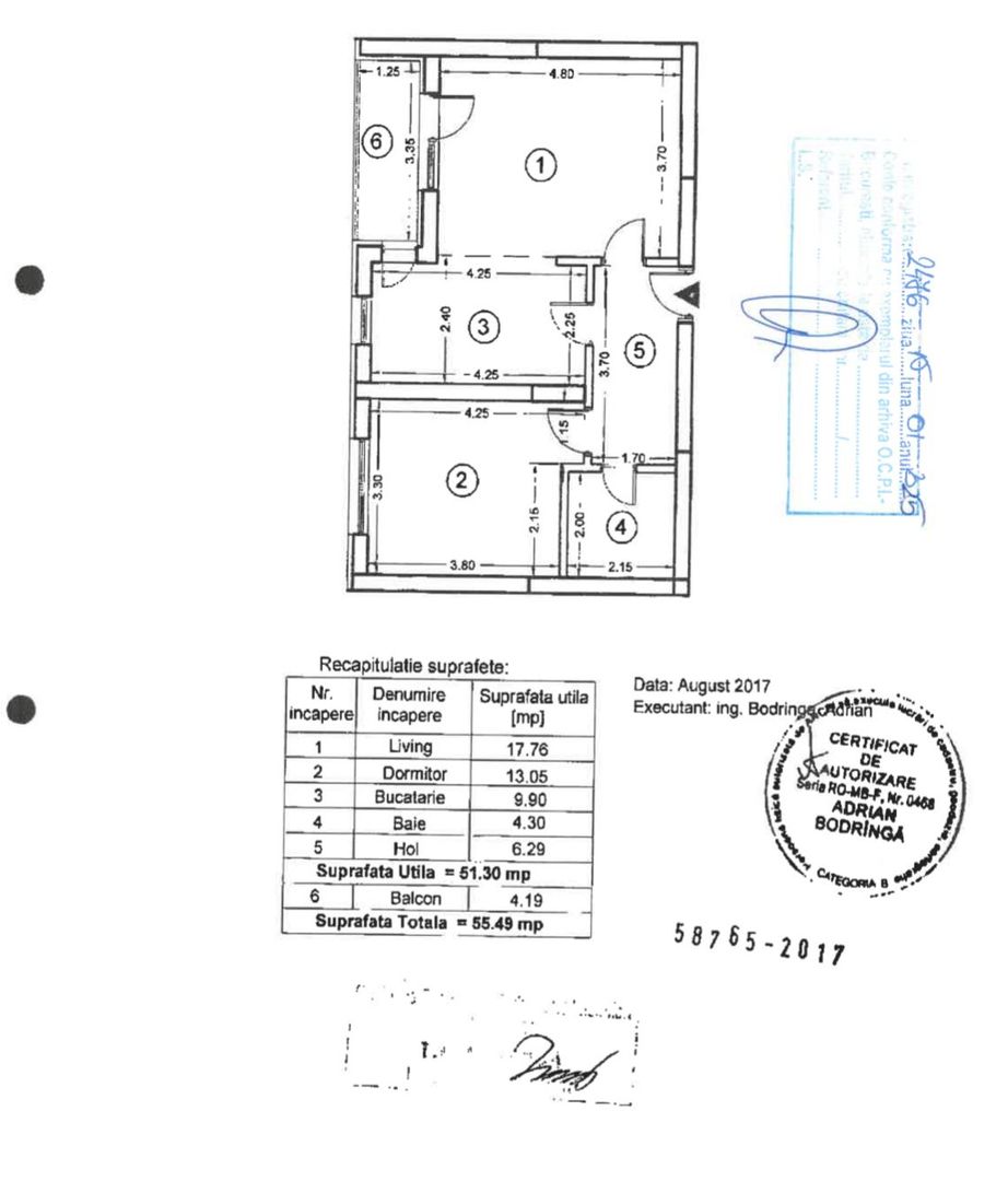 De Vânzare | Apartament 2 camere 11/11 | 21 Residence | Politehnica - Poză 4