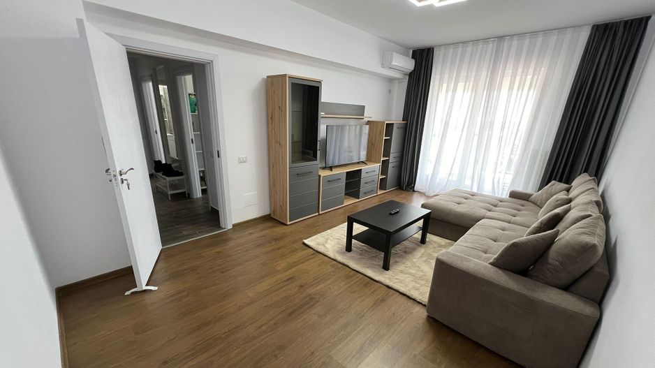 Apartament 2 camere cu terasă, parcare subterană, mobilat complet - Poză 8