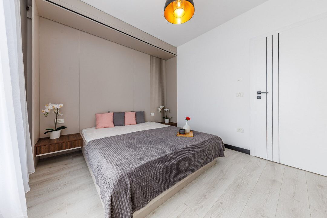 Duplex mobilat modern 5 camere, 3 bai, Mehala-Timisoara, COMISION 0 - Poză 51