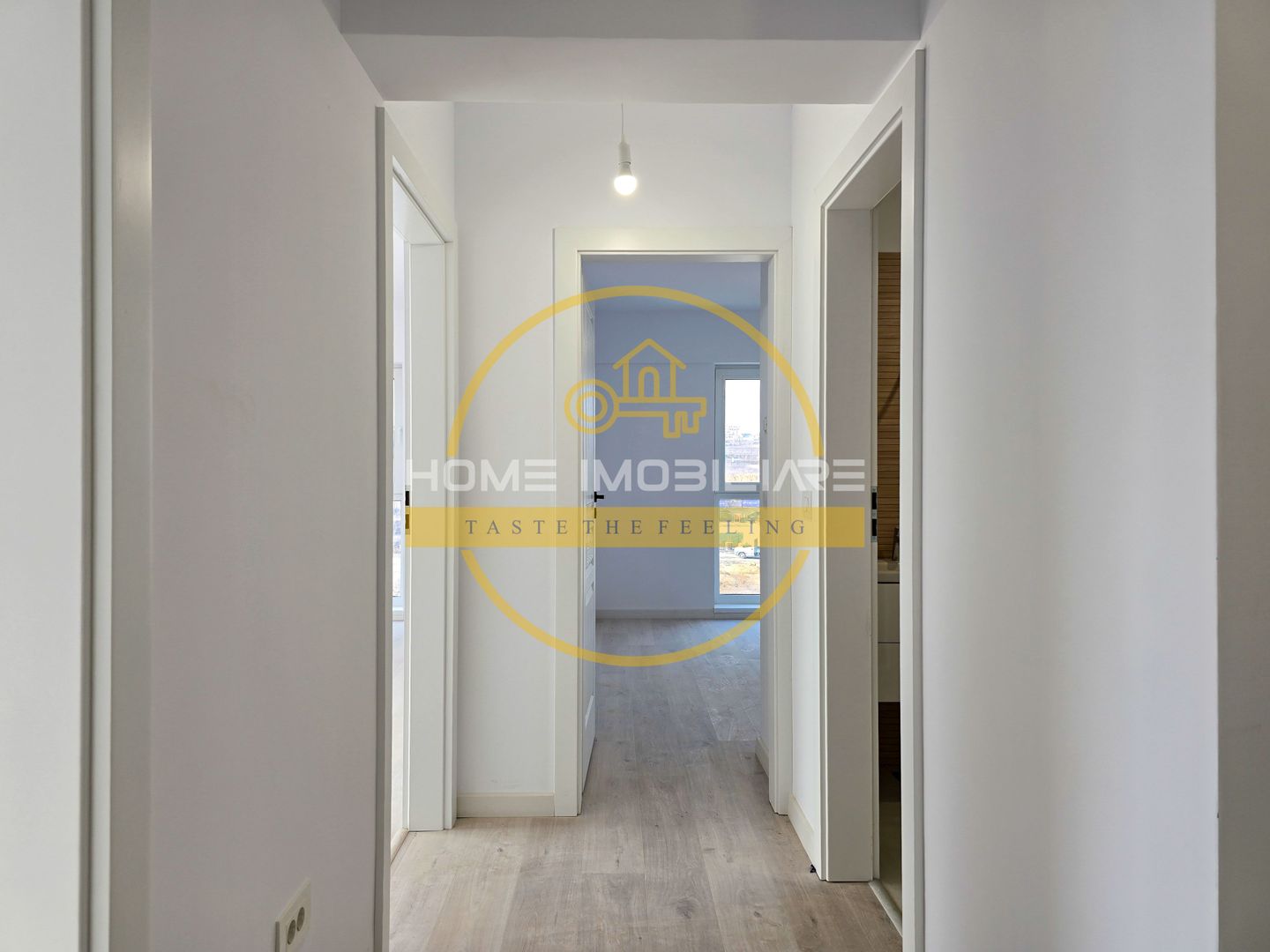 Etaj 1 Apartament 2Camere-Decomandat 55mp-Bloc nou!Kaufland Iasi Voinesti! - Poză 8