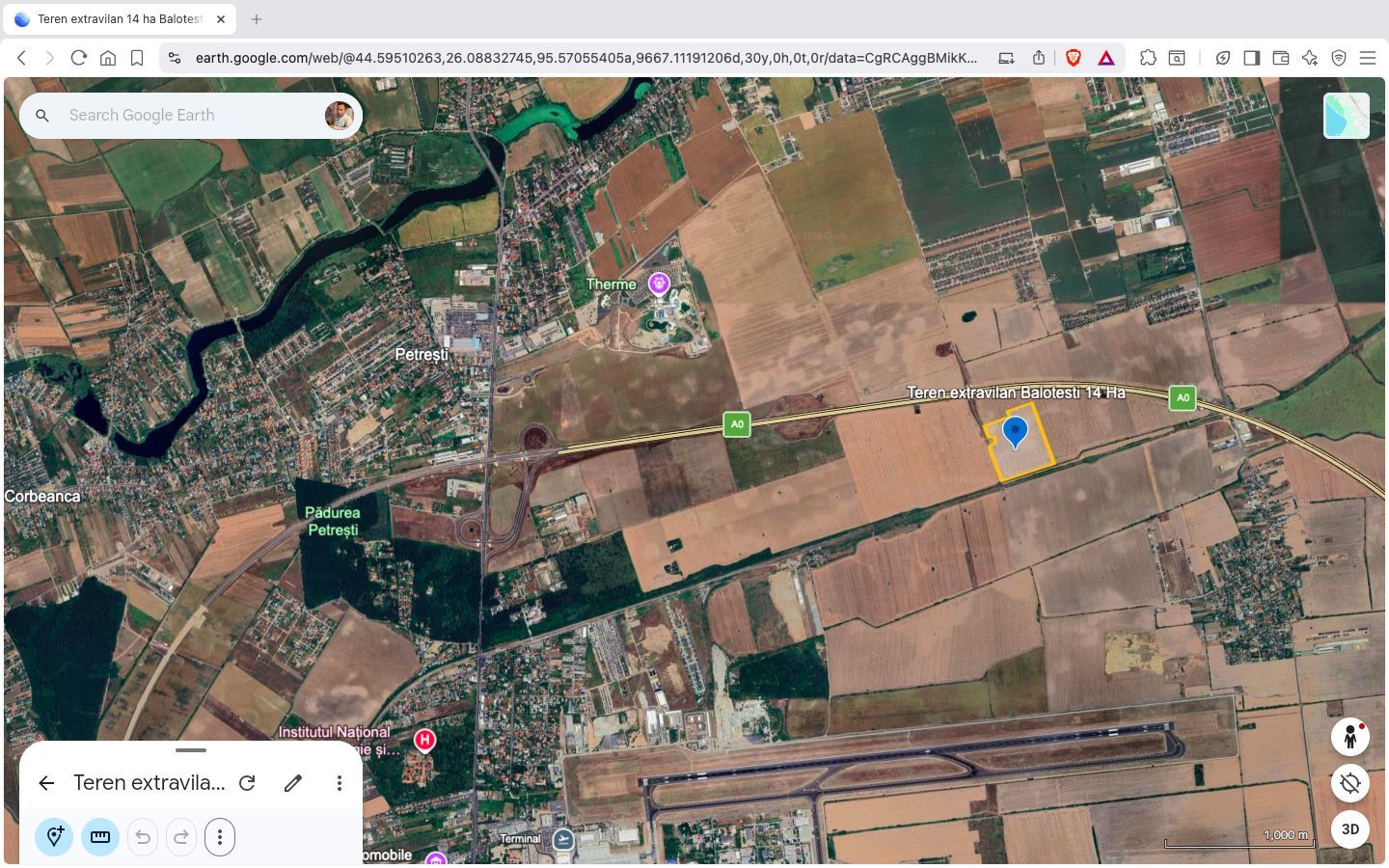 A0 North Logistics Land – 14 Ha strategic între A3 și DN1 - Poză 5