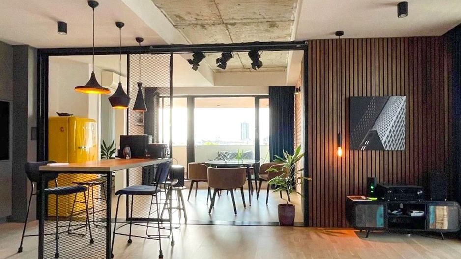 Chirie | Apartament 3 camere | Stil Industrial New York |  Parcare - Poză 3