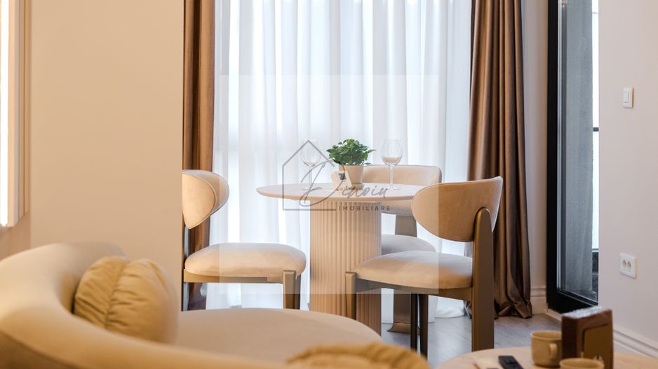 Studio dublu Ivory Residence Pipera I lux mobilat I balcon I COM0% - Poză 37
