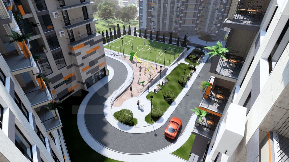 Vânzare, apartament, 3 camere + living, strada Grenoble, Botanica - Poză 6