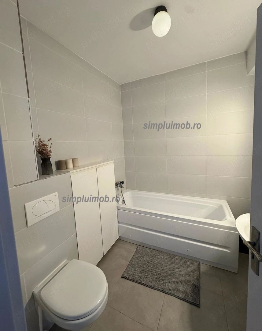 Decomandat 2 Camere Bloc Nou Mobilat Utilat - Poză 8