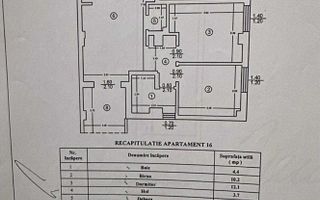 Apartament 3 camere, 68,40 mp, cu boxă și loc de parcare subteran, Miroslava - Poză 2
