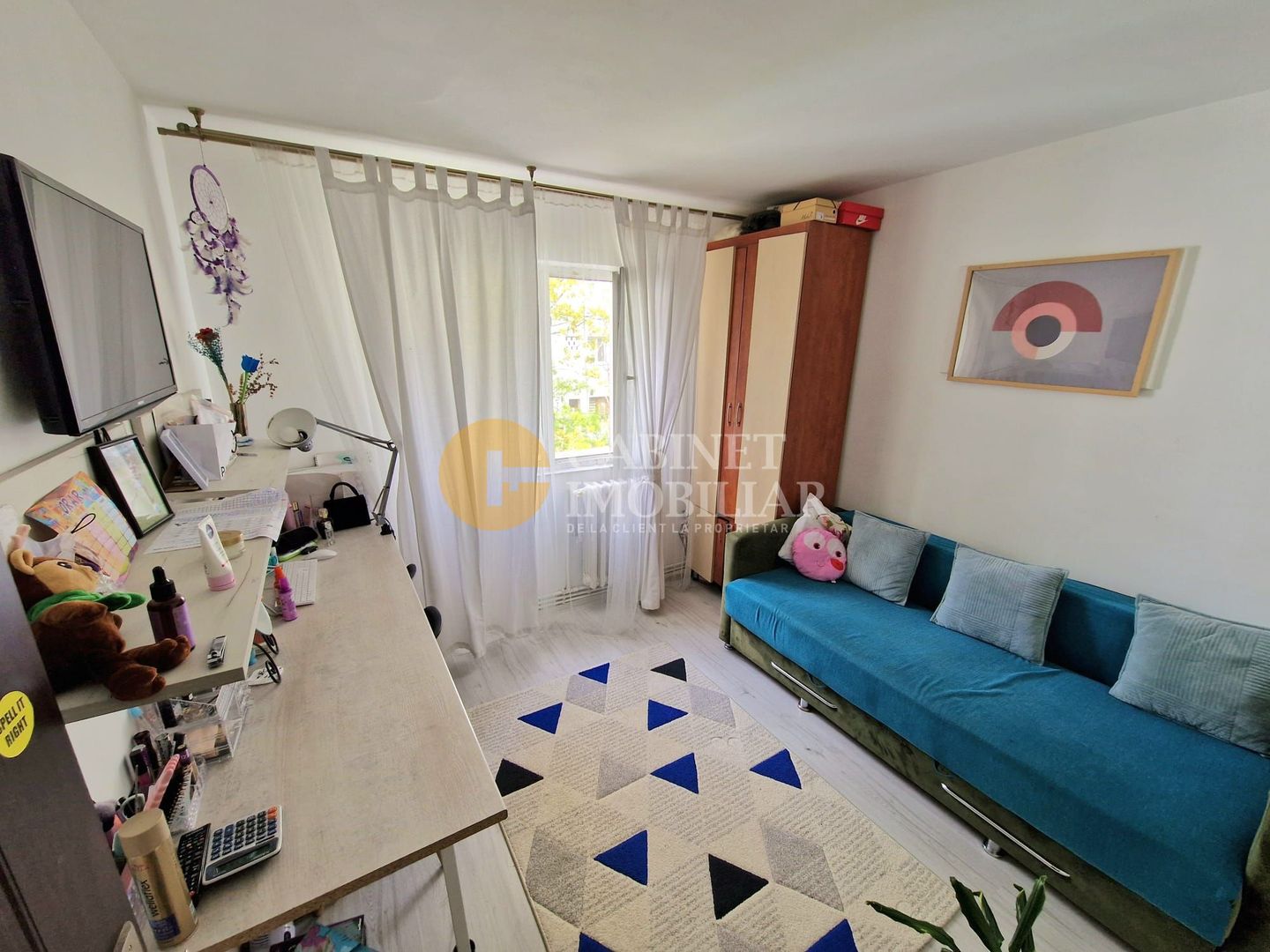 2 Camere Decomandat-Mobilat si Utilat-Alexandru cel Bun - Poză 3