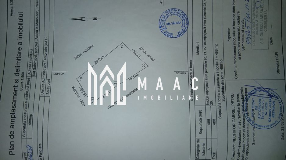 Teren Salatrucel | 8300 m | 12 euro/ metru | Intravilan si extravilan | - Poză 6