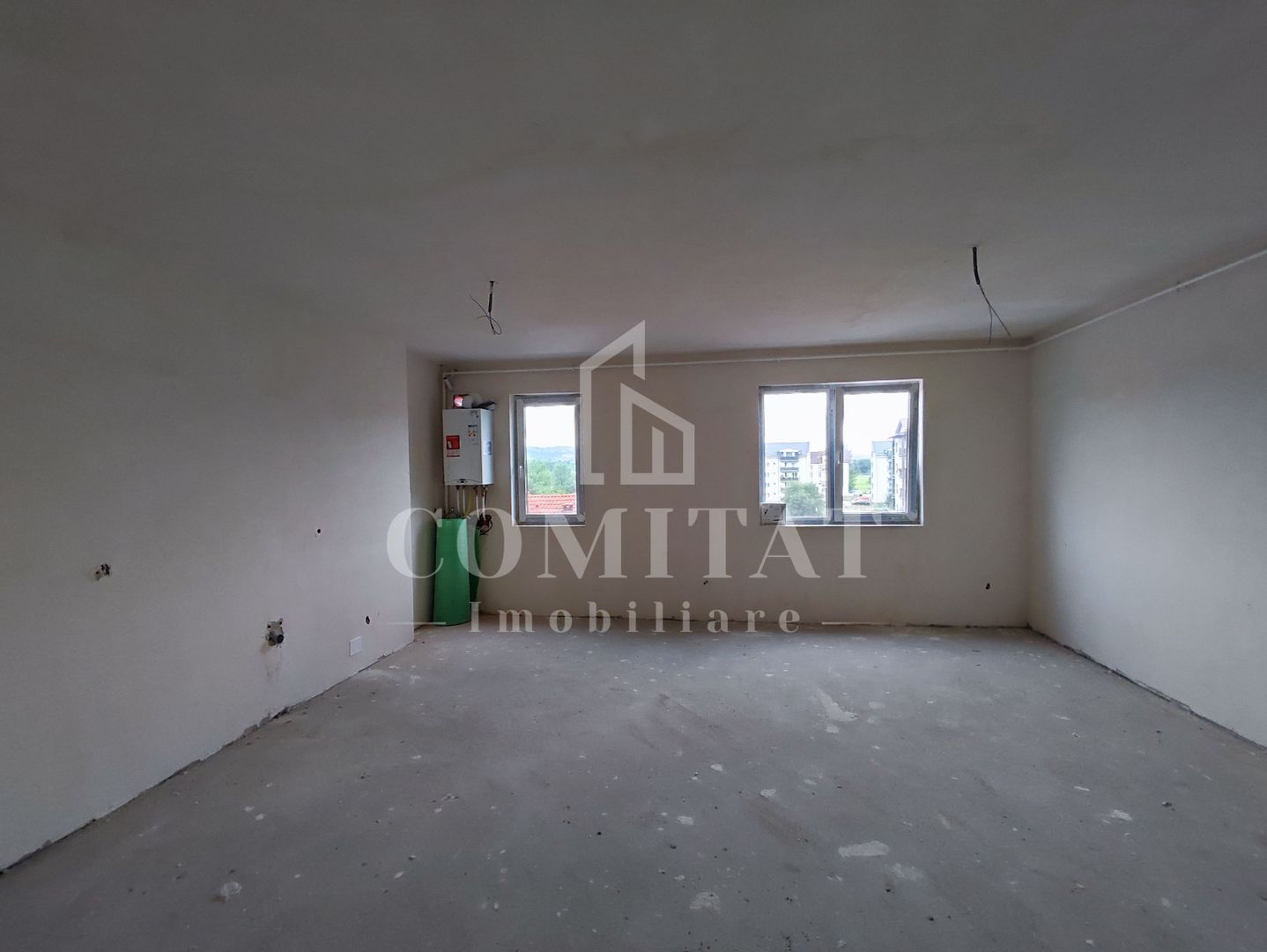 Apartament semifinisat cu 2 camere | Zona Stadionului - Florești - Poză 2