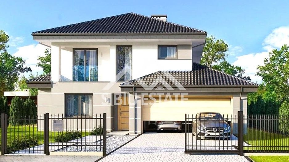 Casa individuala de lux, cu garaj, Selimbar, Sibiu - Poză 5