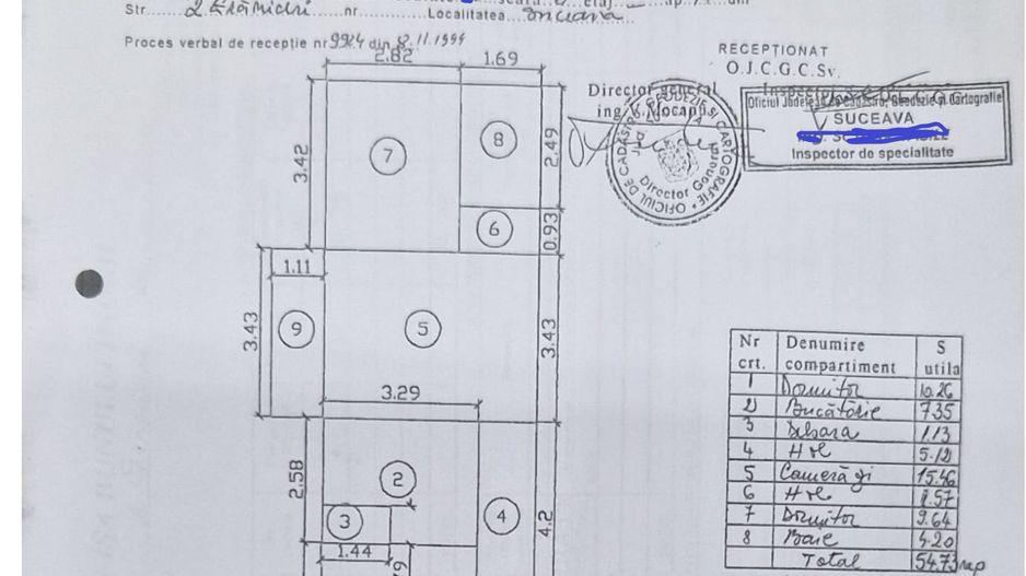 Apartament 3 camare etaj 2 - Poză 1