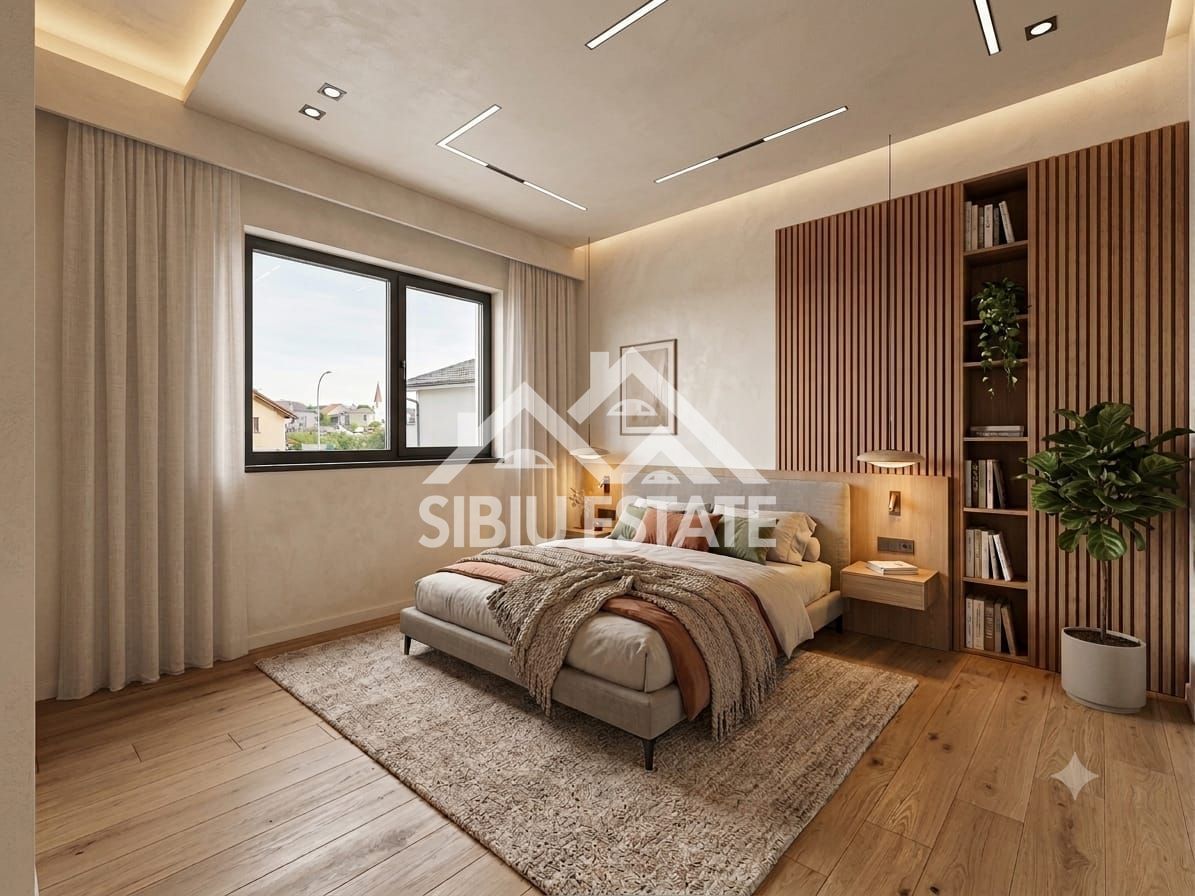 Casa noua 5 camere 3 bai, curte mare - Poză 5