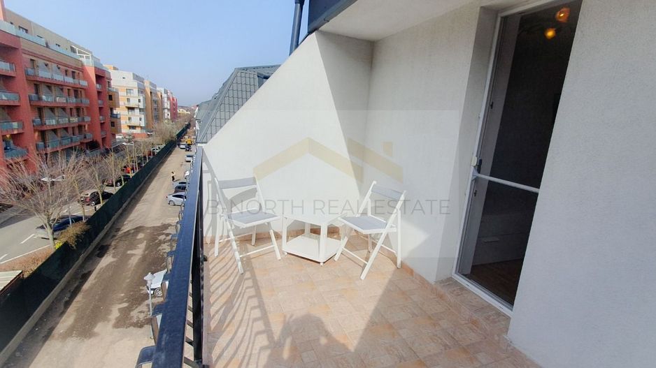 Studio modern de închiriat, renovat, mobilat complet – Complex Maramureș - Poză 9