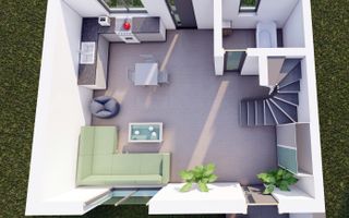 NOU APARTAMENT 4 CAMERE CU GRADINA 88MP - Poză 6