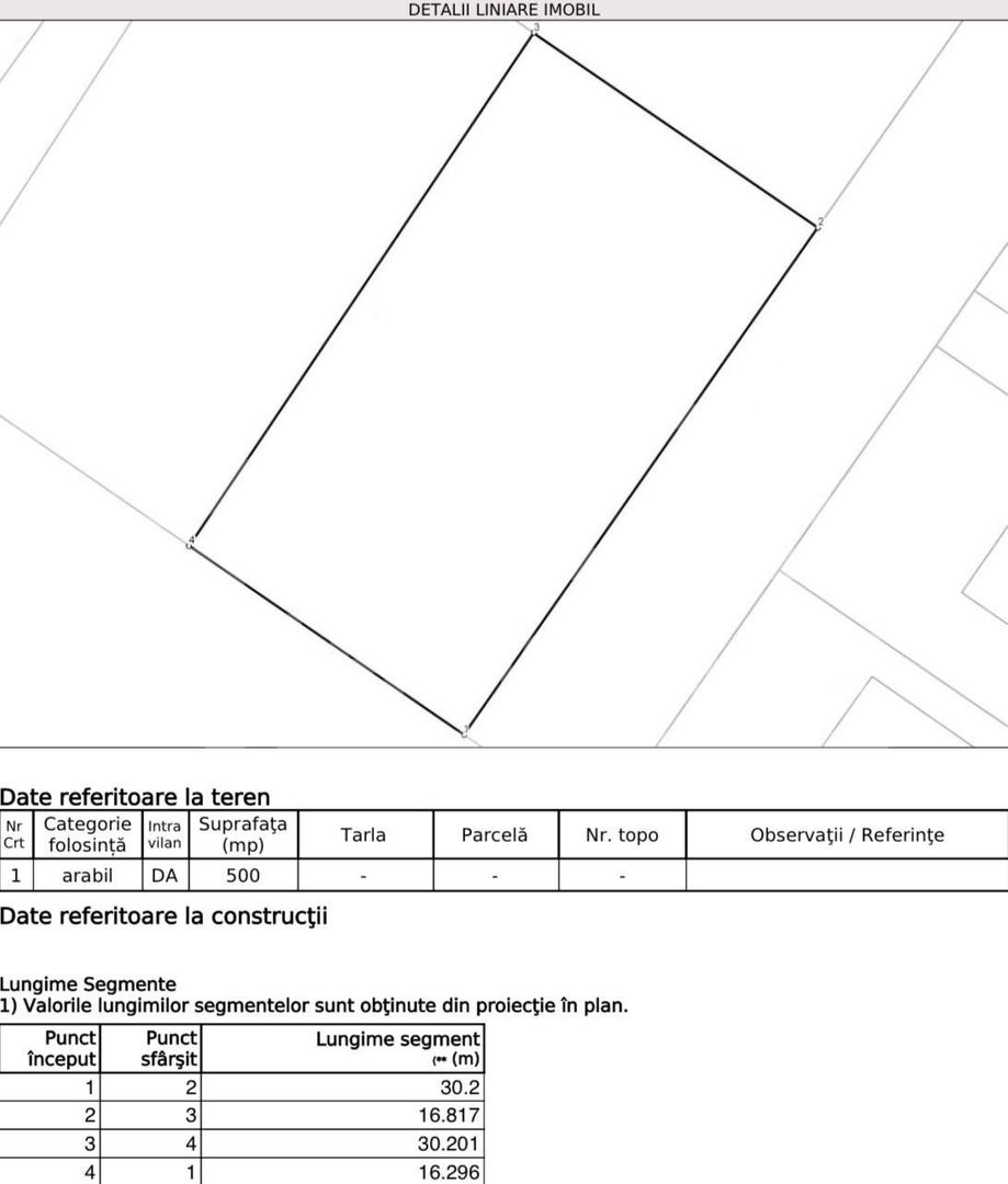 Teren intravilan, 500mp, Zona Răsăritului - Poză 11