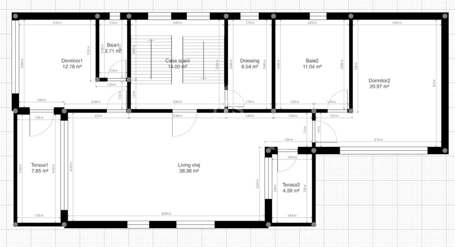 Casa P+E de închiriat, cartier Andrei Mureșanu - Poză 9