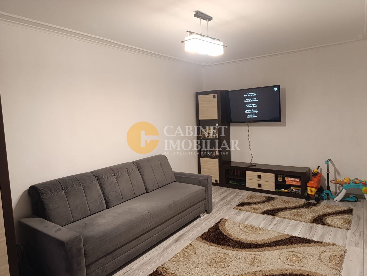 3 camere, decomandat, et. 2/4,  Gradinari,  bloc'80! - Poză 2