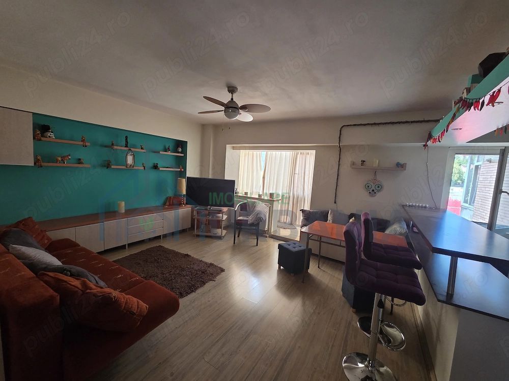 Apartament de inchiriat, 1 camera, 44 mp, open space, zona Garii, fosta Billa, Iasi - Poză 1