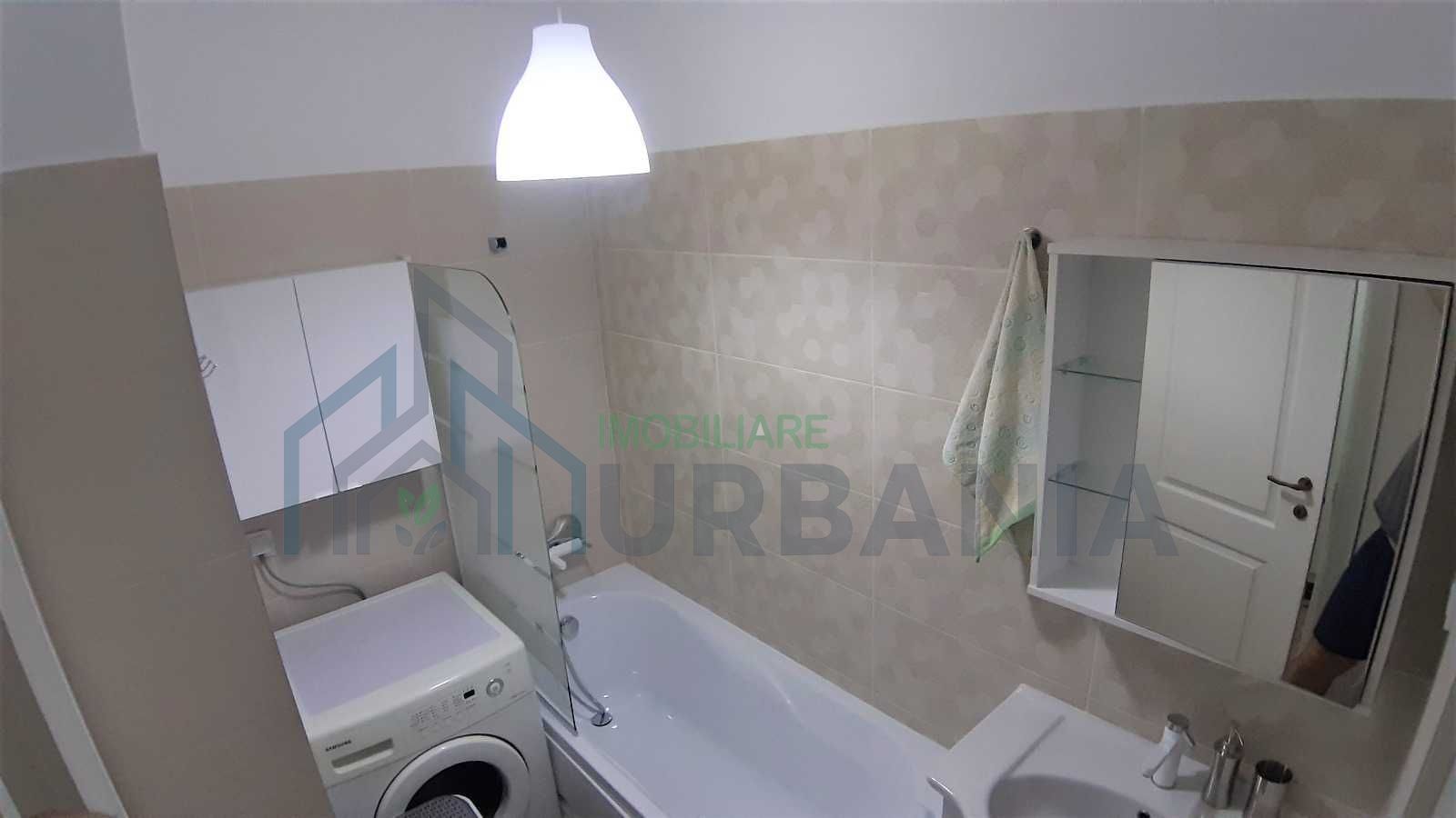 Apartament 2 camere open space, utilat și mobilat modern, ansamblu rezidențial, Iași - Poză 4